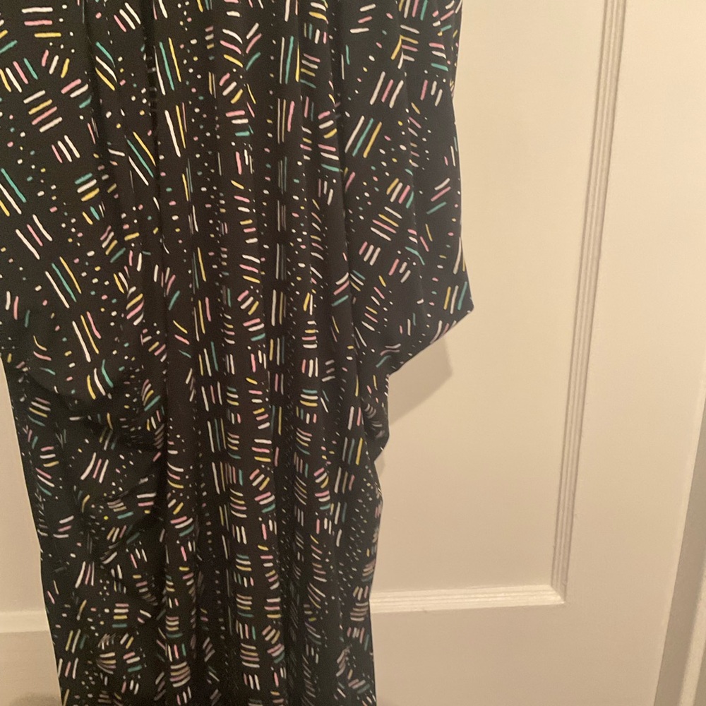 Bcbgeneration Black Geometric Backless Dress - image 4